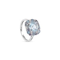 Anello Salvini Donna Bon Bon in Oro bianco Acquamarina 2.1 Ct 20108303 - 20108303